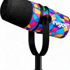 Evgos Vocal Processor Microphone Built-In Effects