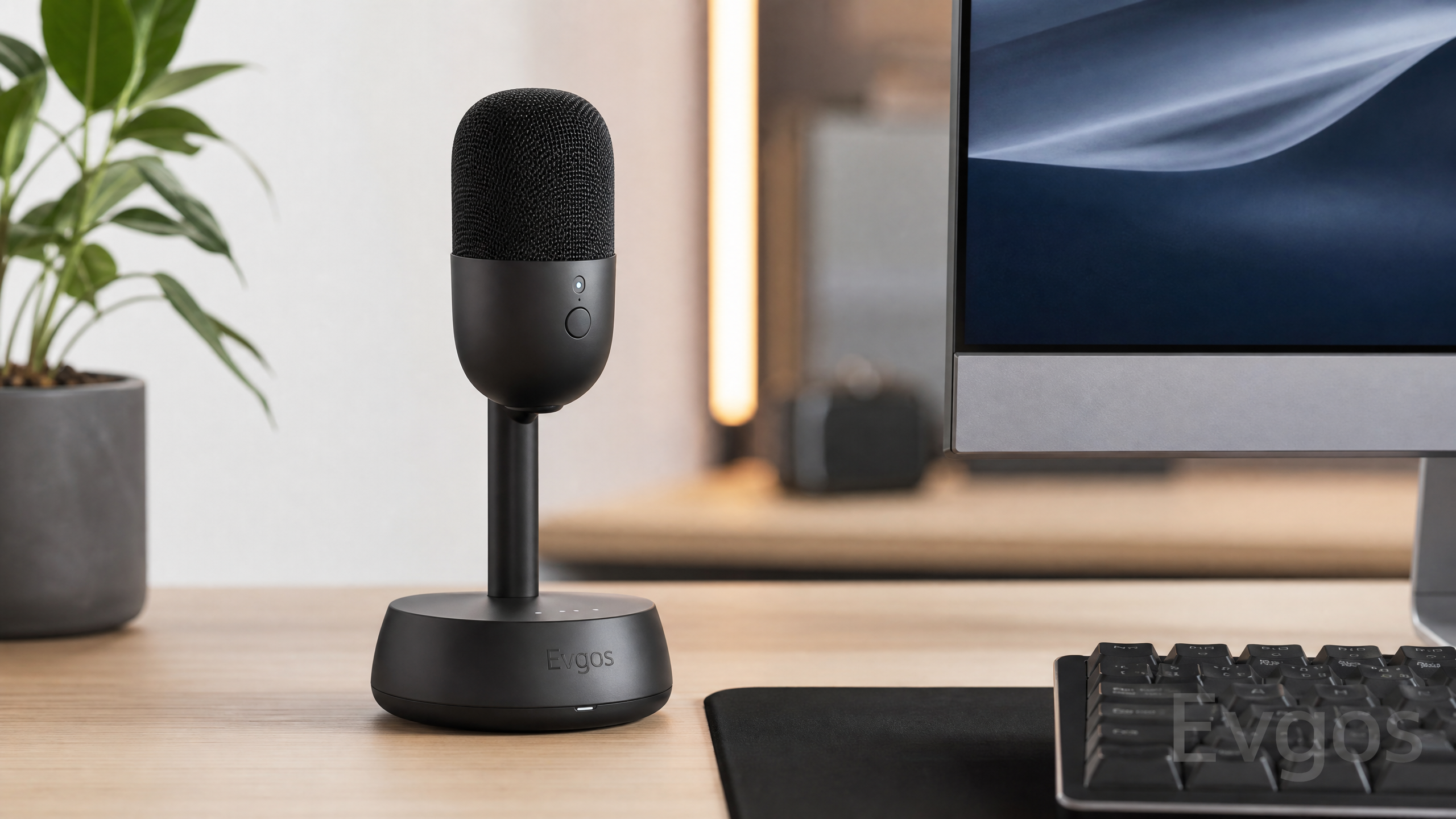 Evgos Bluetooth Wireless Desk Microphone